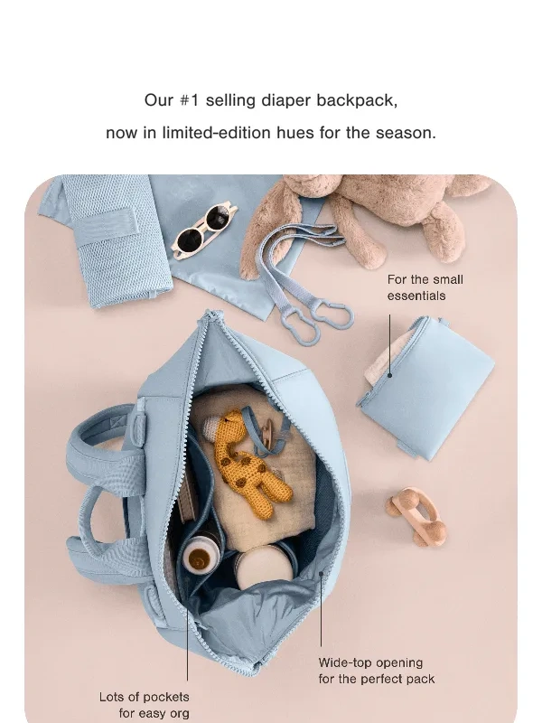 Dagne Dover - The original neoprene diaper backpack