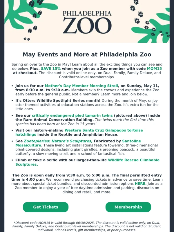 Philadelphia Zoo - May at Philadelphia Zoo ?