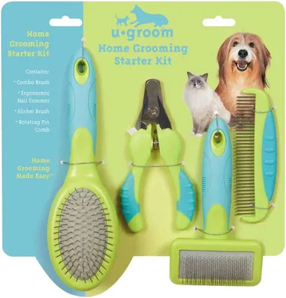 Boss Pet U-Groom Starter Grooming Kit