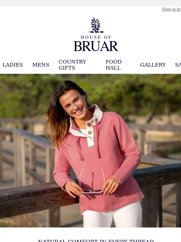 House Of Bruar - Our Favourite Cotton Styles of the Season