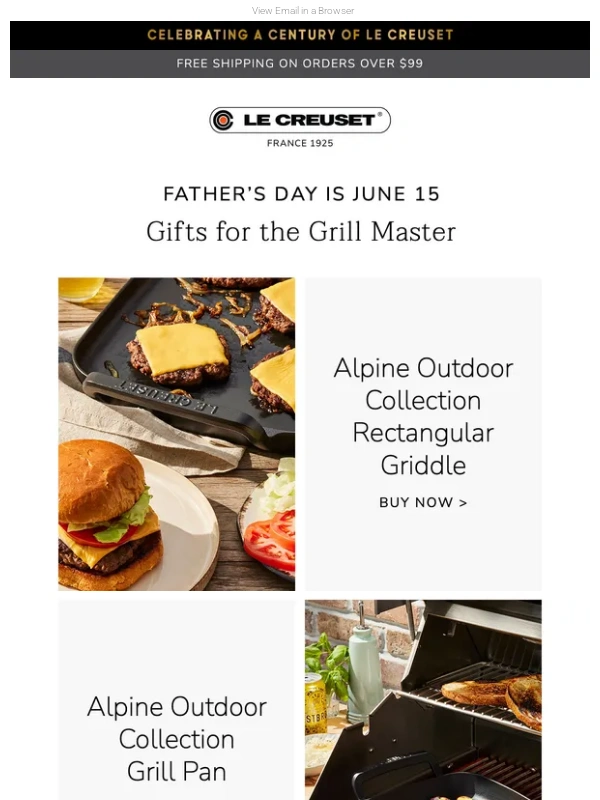 Le Creuset - Gifts for the Grill Master