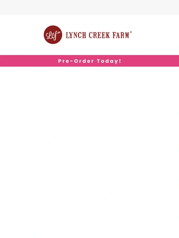 Lynch Creek Farm - Welcome Spring ?