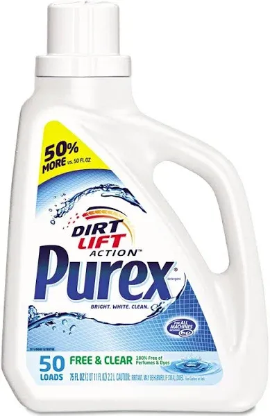 Purex Free and Clear Liquid Laundry Detergent