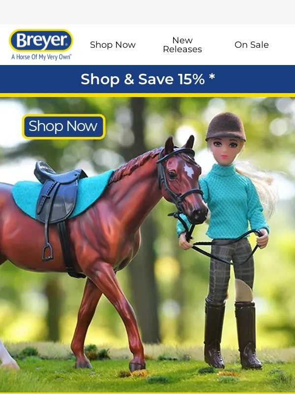 Breyer - Save on Great Gifts at Breyer!*