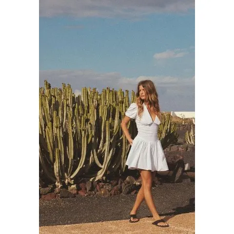 Zara PETER PAN COLLAR POPLIN DRESS