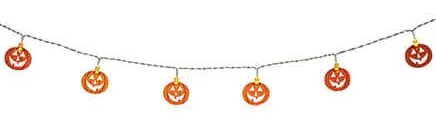 Holiday Peak Halloween Battery-Operated Stringlights