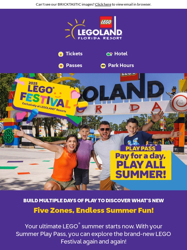 Legoland - The LEGO Festival is Calling... Will You Answer? ☎️