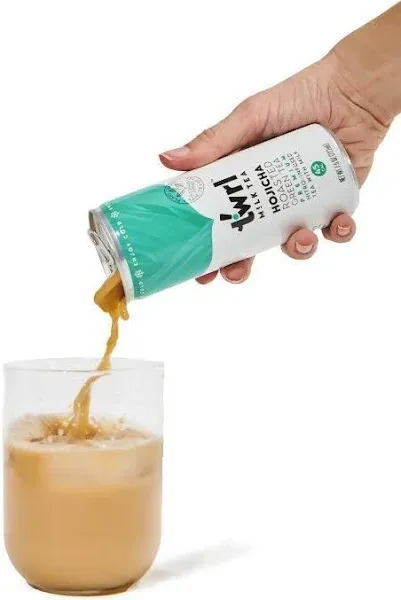 Twrl Hojicha Roasted Green Milk Tea Cans - 12 x 7.5oz | Twrl Milk Tea | Wholesale Delivery near me in . Beverages | Delivery near me in . Farm2Me