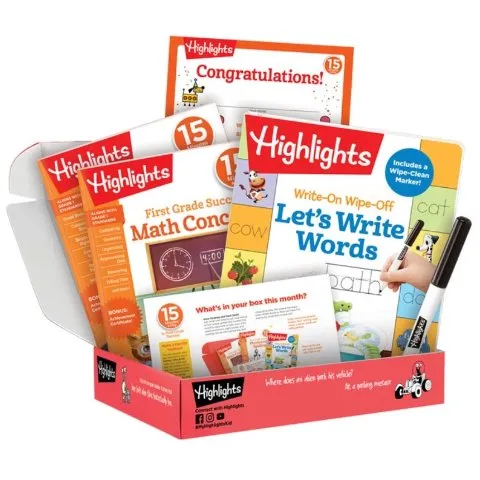 Highlights First Grade Subscription Box