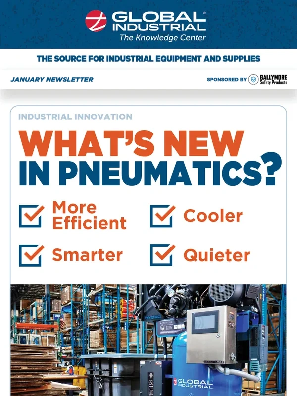 Global Industrial - January Updates: What’s New at Global Industrial!