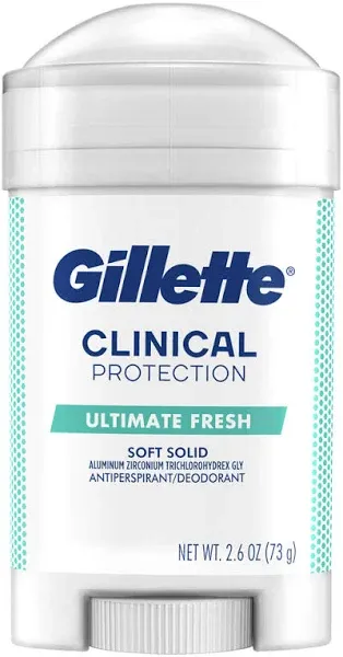 Gillette Men's Clinical Soft Solid Anti-Perspirant Deodorant