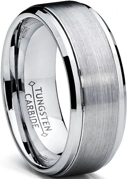 Men's Tungsten Wedding Band