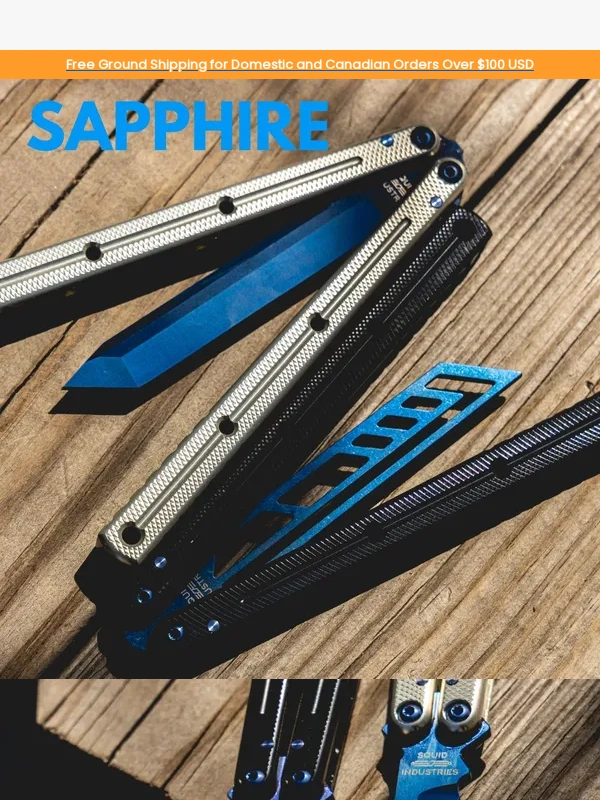 Squid Industries - Sapphire Krake Rakens are now available! Grab one while supplies last!