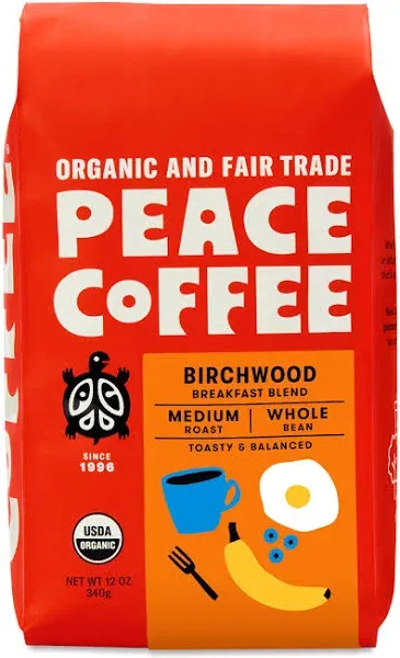 Peace Coffee Birchwood Breakfast Blend