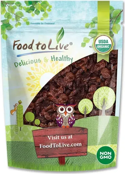 Food To Live Sultana Raisins