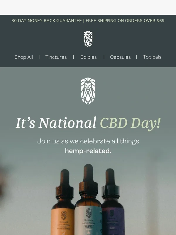 Hemplucid - Happy National CBD Day! ?