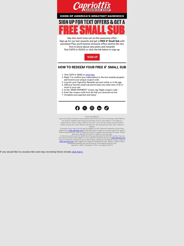 Hooters - Don’t Miss Out—Claim Your Free Small Sub! ??