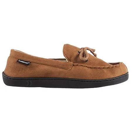 Isotoner Men's Microsuede Moccasin Slippers (Brown, Sizes 8-14) $9.78 + Free Shipping w/ Prime or on $35+