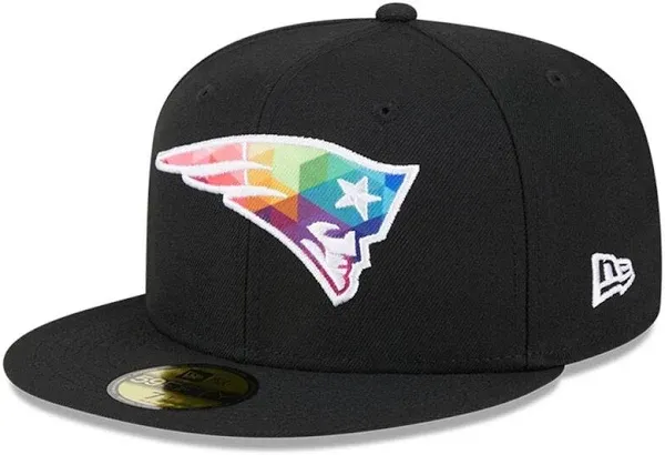 New England Patriots 2023 NFL Crucial Catch 59FIFTY Fitted Hat
