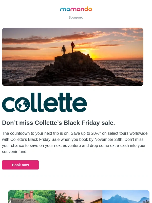 Momondo - Don’t miss Collette’s Black Friday sale