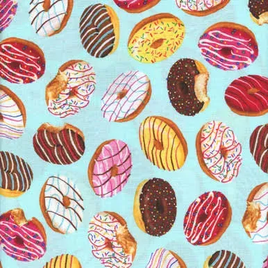 Timeless Treasures Fabrics Frosted Donuts