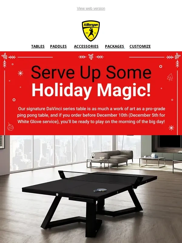 Killerspin - The Ultimate Gift to Upgrade Any Game Room ?