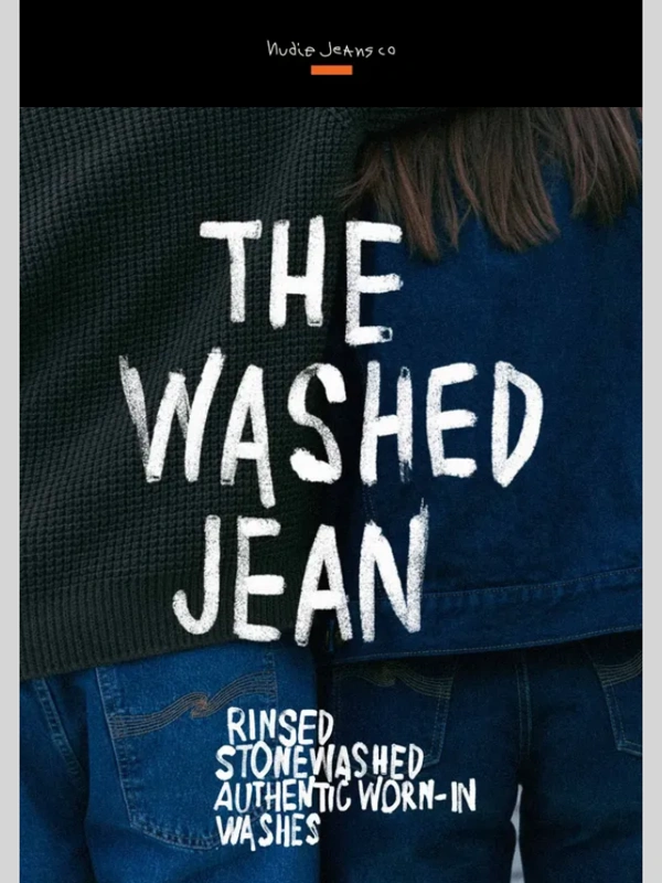 Nudie Jeans - The washed jean