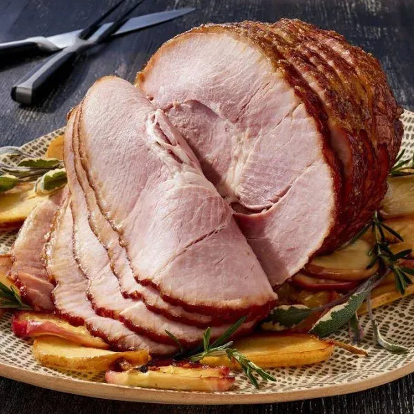 Allen Brothers Spiral-Cut Honey Glazed Ham