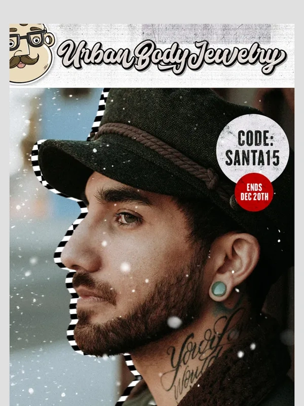 Urban Body Jewelry - Santa’s Sale Ends Soon! ⌛