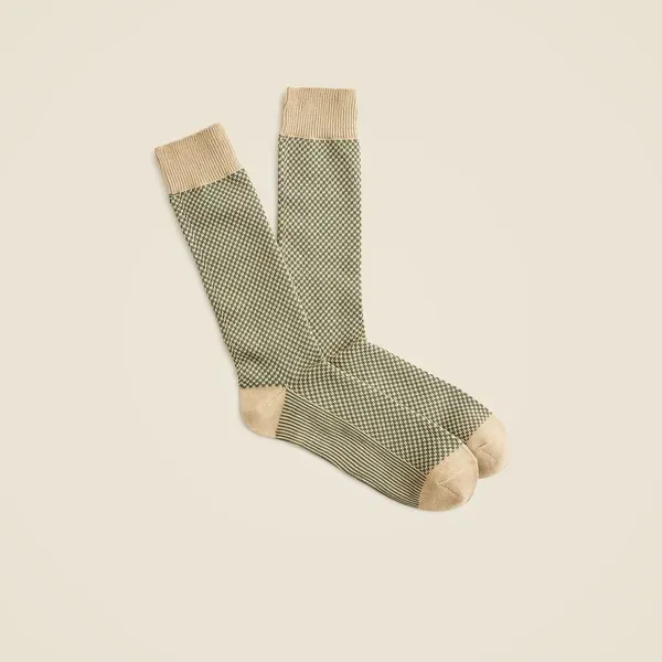 J.Crew Houndstooth Socks