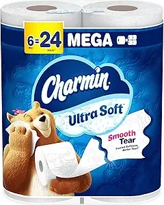 Charmin Toilet Paper Ultra Soft Mega