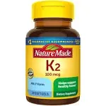 Nature Made 100 mcg Vitamin K2 Softgels