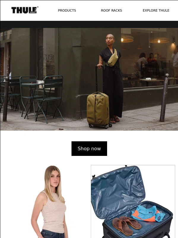 Thule - New arrivals: Bags and accessories for travel or daily outings