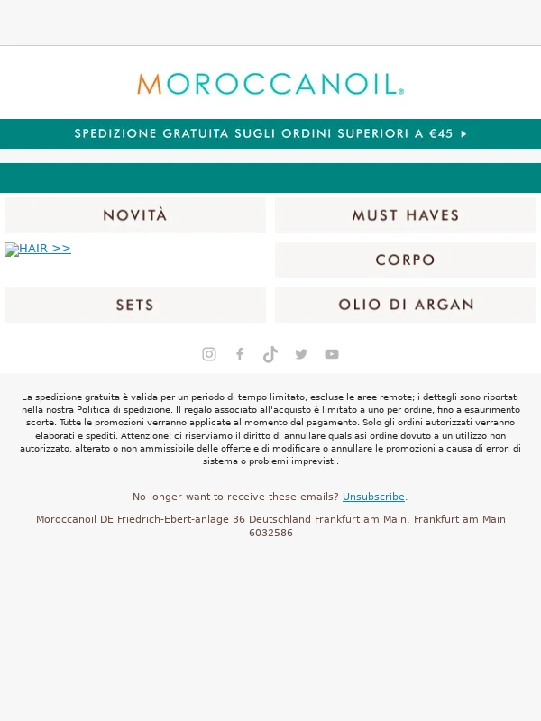 Moroccanoil - Perfezione senza sforzo ?