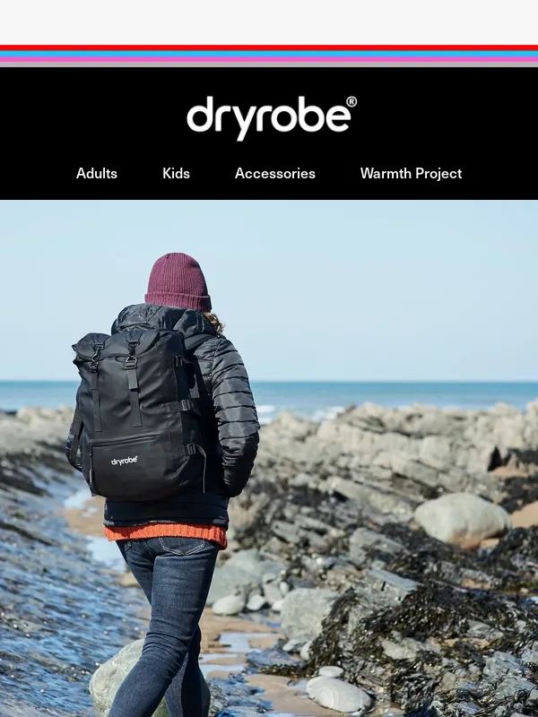 dryrobe® - Pack your dryrobe® for any adventure ?