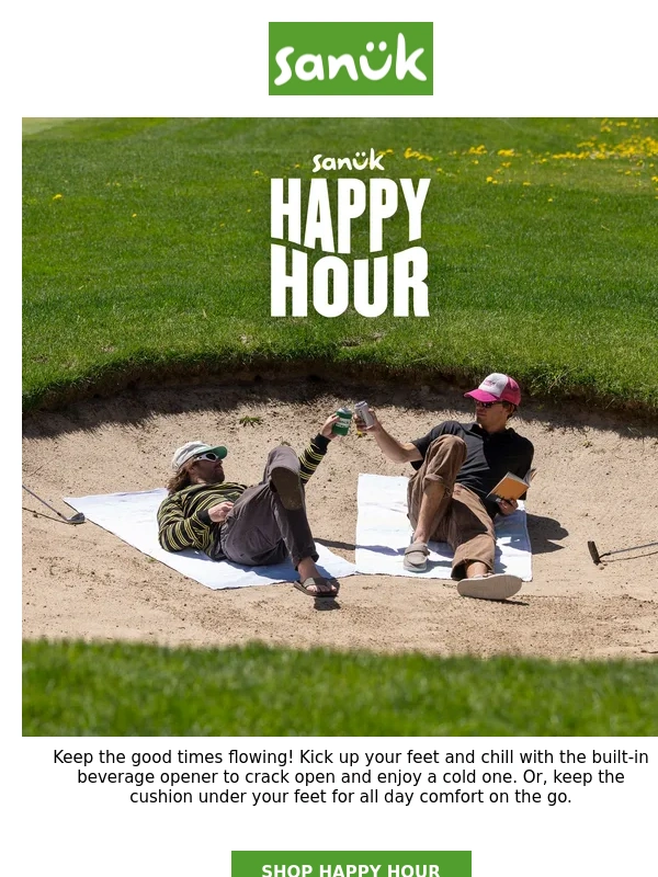 Sanuk - New recipe to make Happy Hour at any hour! ??