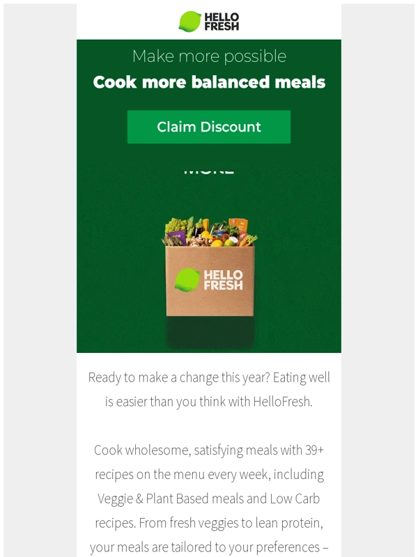 HelloFresh - More goodness in every bite ?