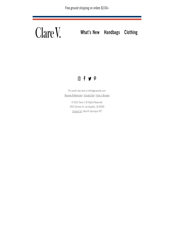 Clare V. - Mara Brock Akil's Favorites
