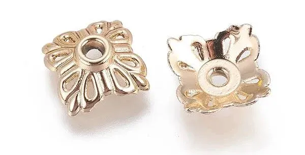 Honeyhandy Alloy Bead Caps