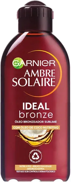 GARNIER Ambre Solaire Huile Bronzante Intense aux senteurs de COCO SPF2