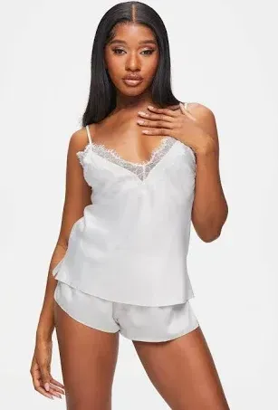 Ann Summers Cerise satin cami set in ivory