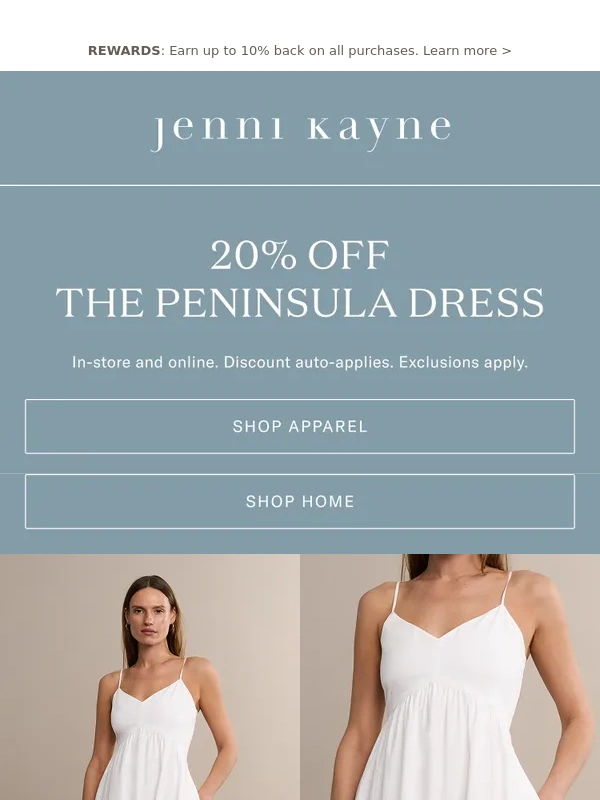 Jenni Kayne - Now 20% Off: The Peninsula Dress