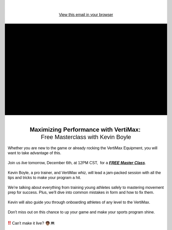 VertiMax - VertiMax December News
