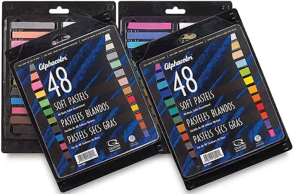 Alphacolor Basic Soft Pastels Set of 48