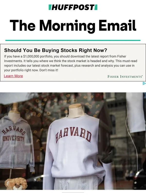 HuffPost - I got into Harvard. My MAGA grandparents’ reaction devastated me