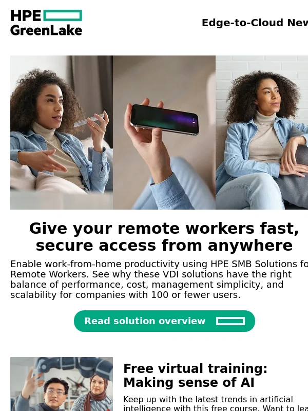 HPE - Cc,enable fast,secure work-from-home productivity