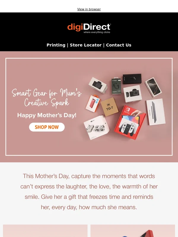 DigiDirect - Capture Her Smile,Keep Every Moment ?
