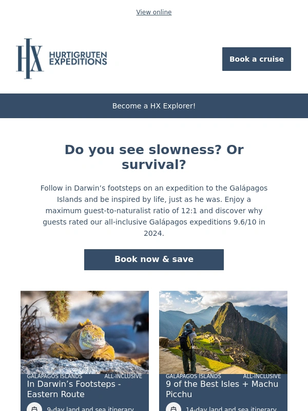Hurtigruten - Open your exclusive HX Explorer savings