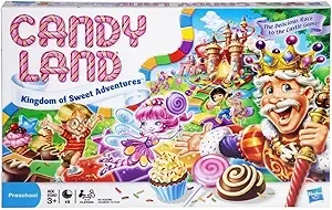 Hasbro Gaming Candy Land Kingdom of Sweet Adventures Board Game for Kids