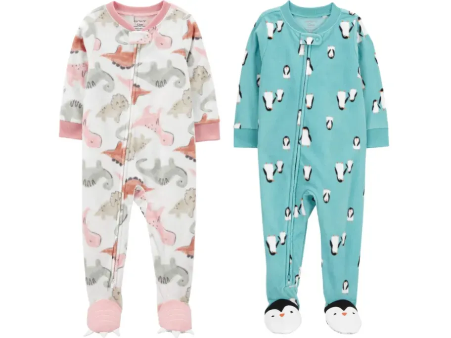 Carters One-Piece Footed Pajamas